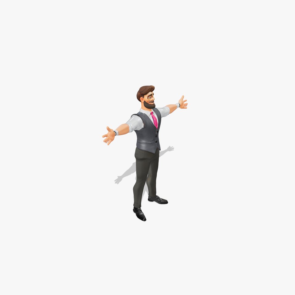 Business Professional Character Model Pack  Animated